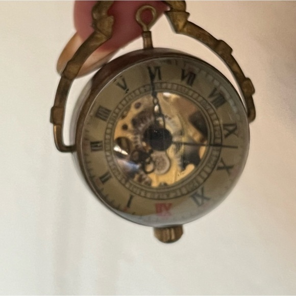 Steampunk magnifying orb watch, transparent, handwinding, very unique looking - Picture 4 of 10